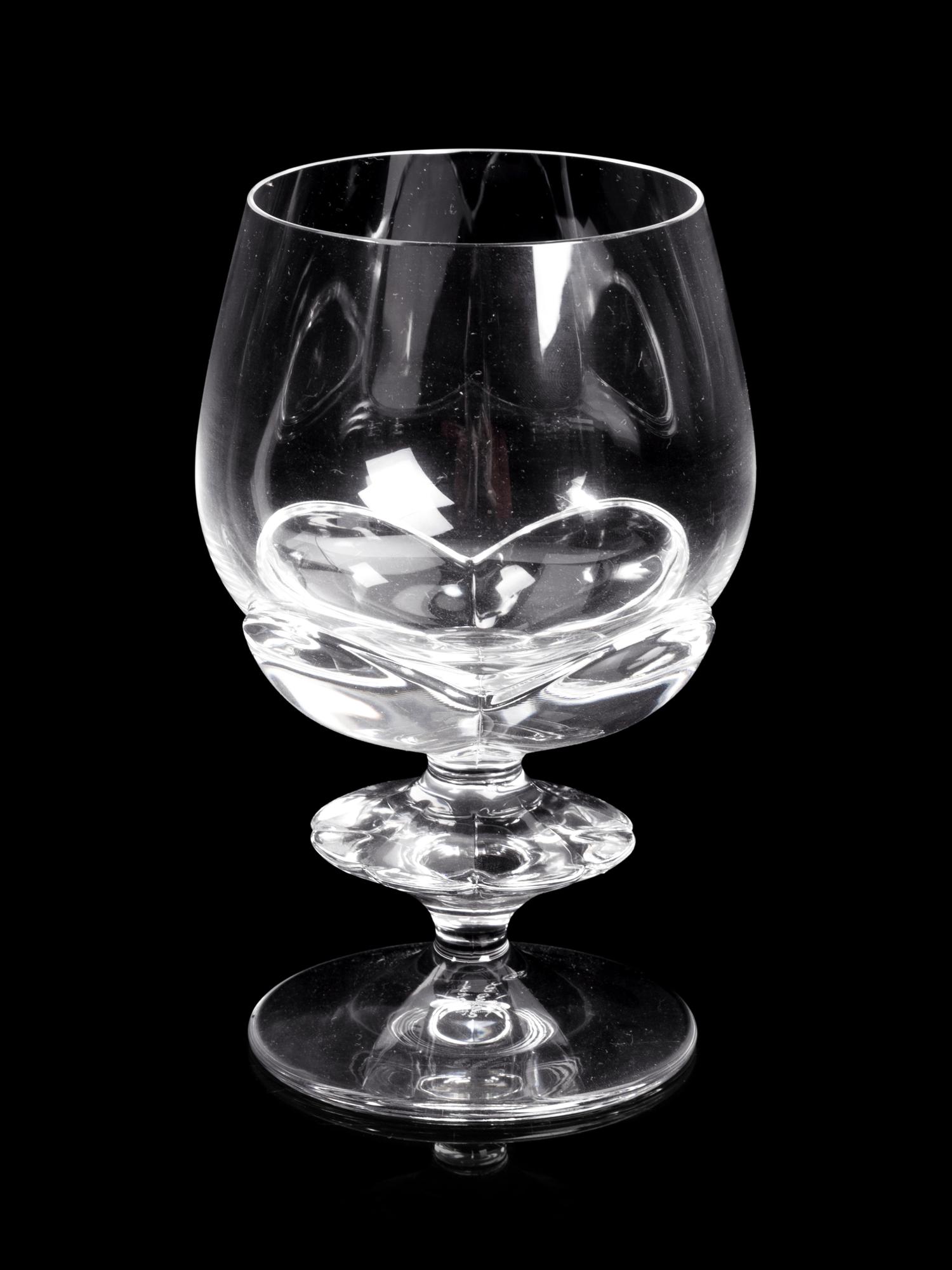A Collection of Lalique Blois Stemware