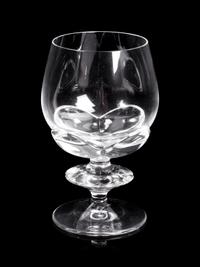 A Collection of Lalique Blois Stemware