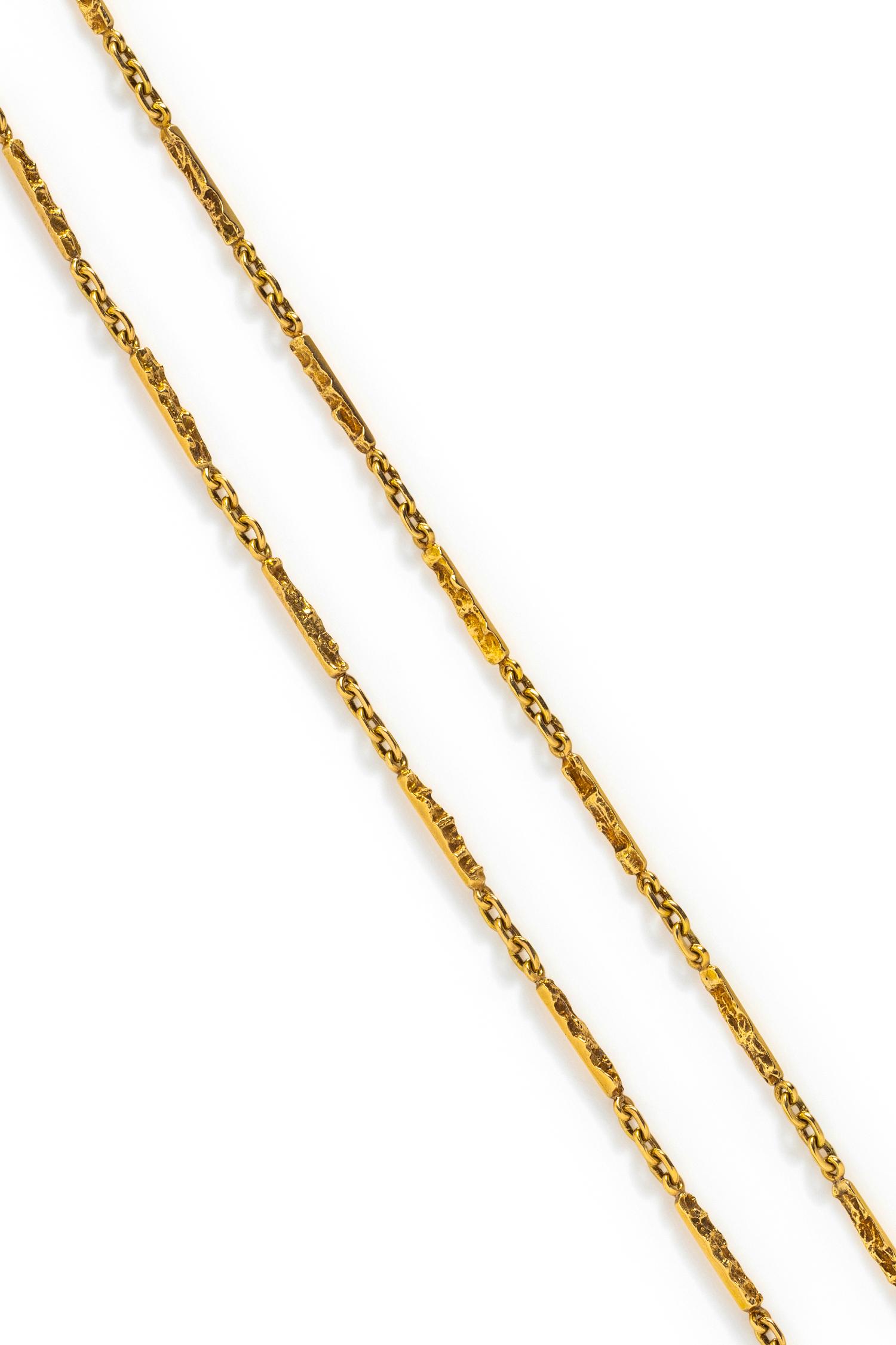 YELLOW GOLD NECKLACE