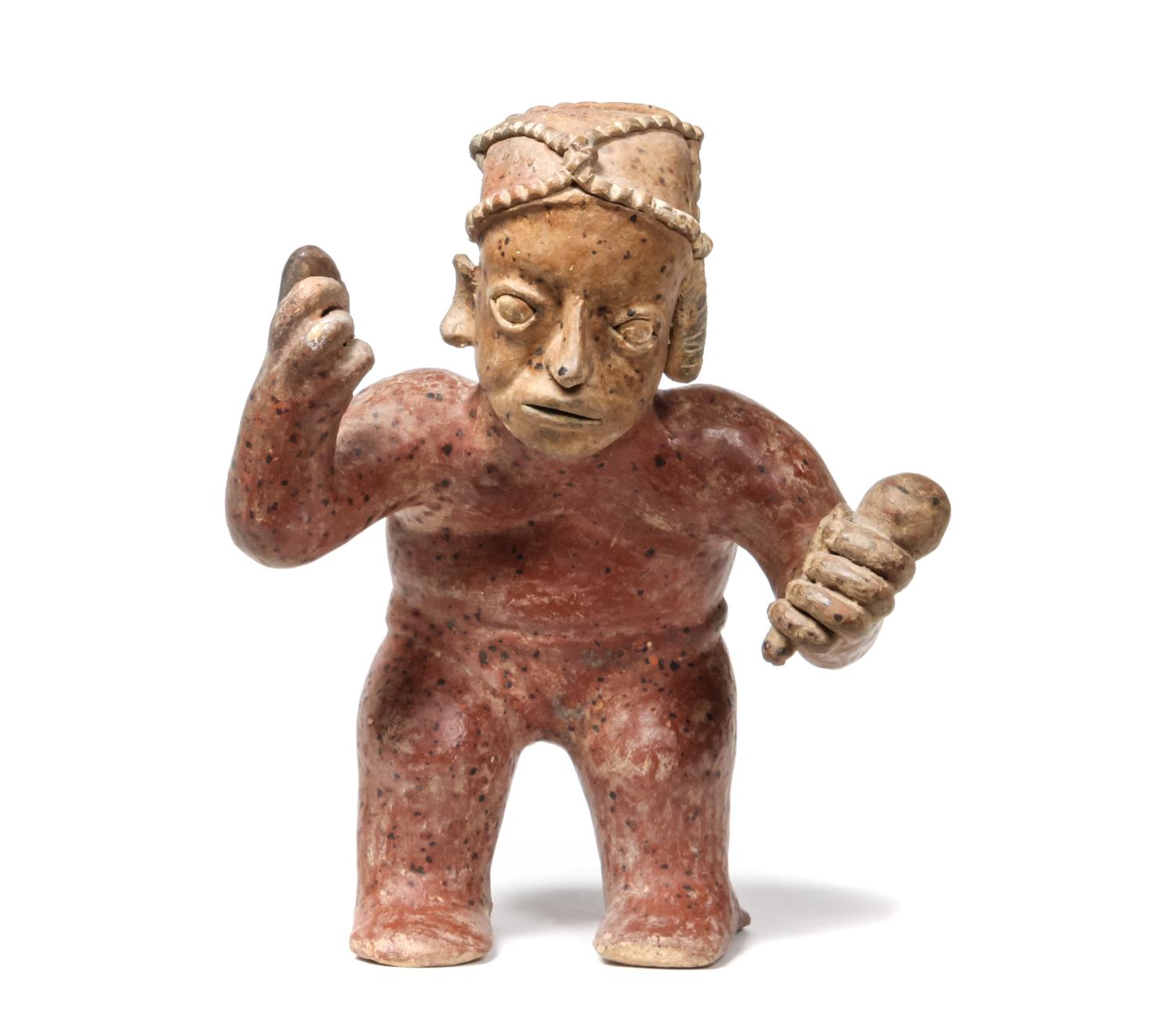 Jalisco Standing Figure Height 10 x width 7 1/2 x depth 6 inches