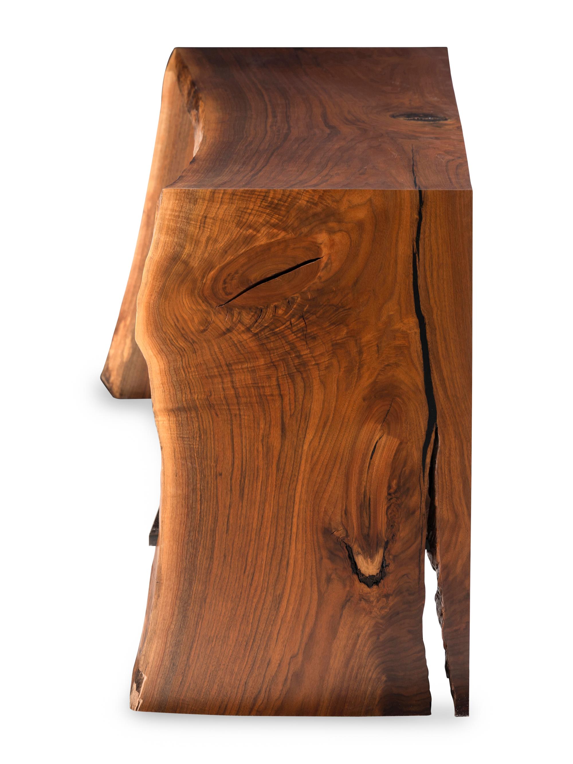 A John Houshmand Live Edge Walnut Long Table
