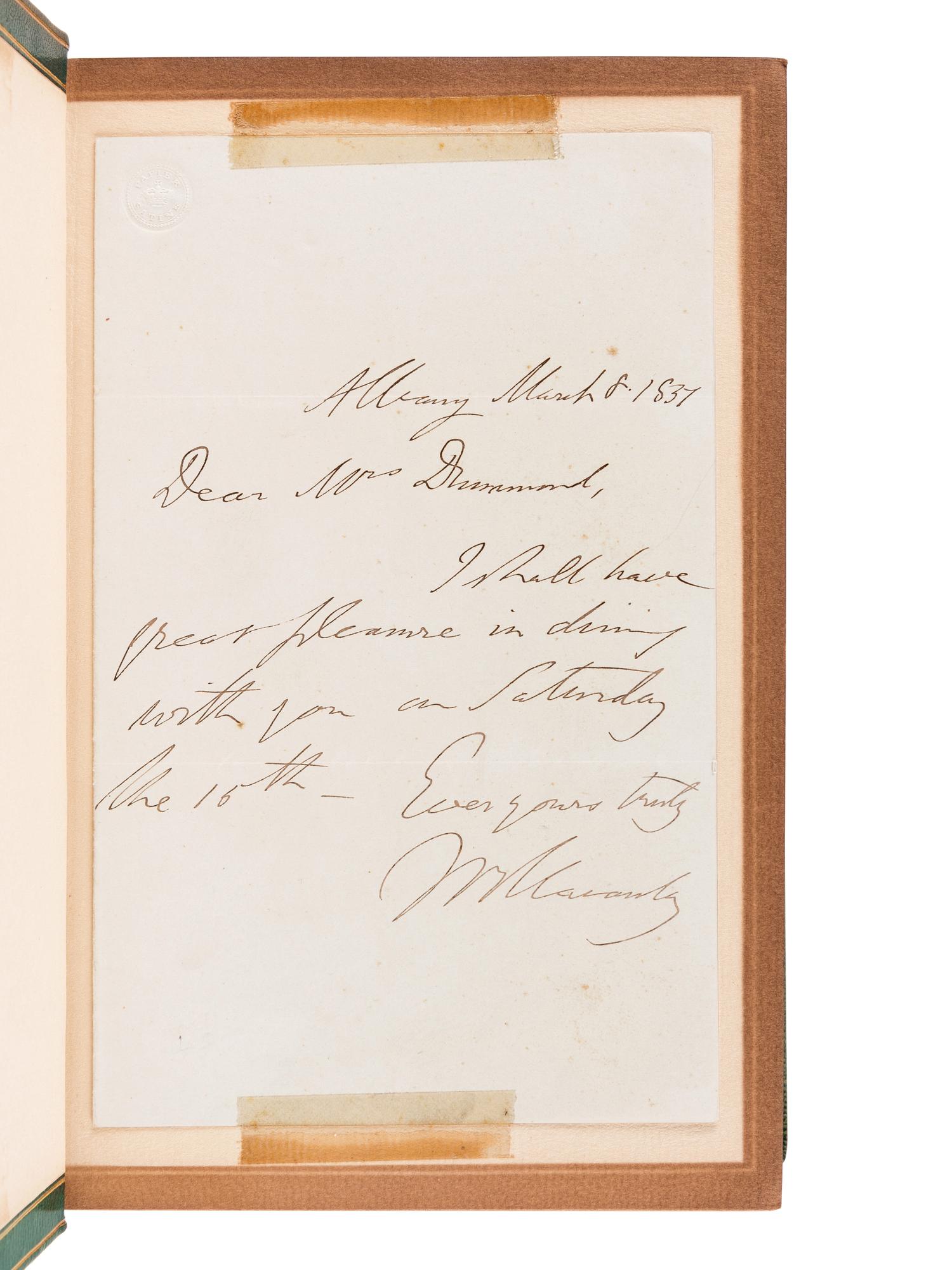 [FINE BINDINGS] -- A group of 4 works in 5 volumes in finely bound, comprising: