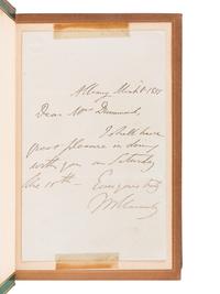 [FINE BINDINGS] -- A group of 4 works in 5 volumes in finely bound, comprising: