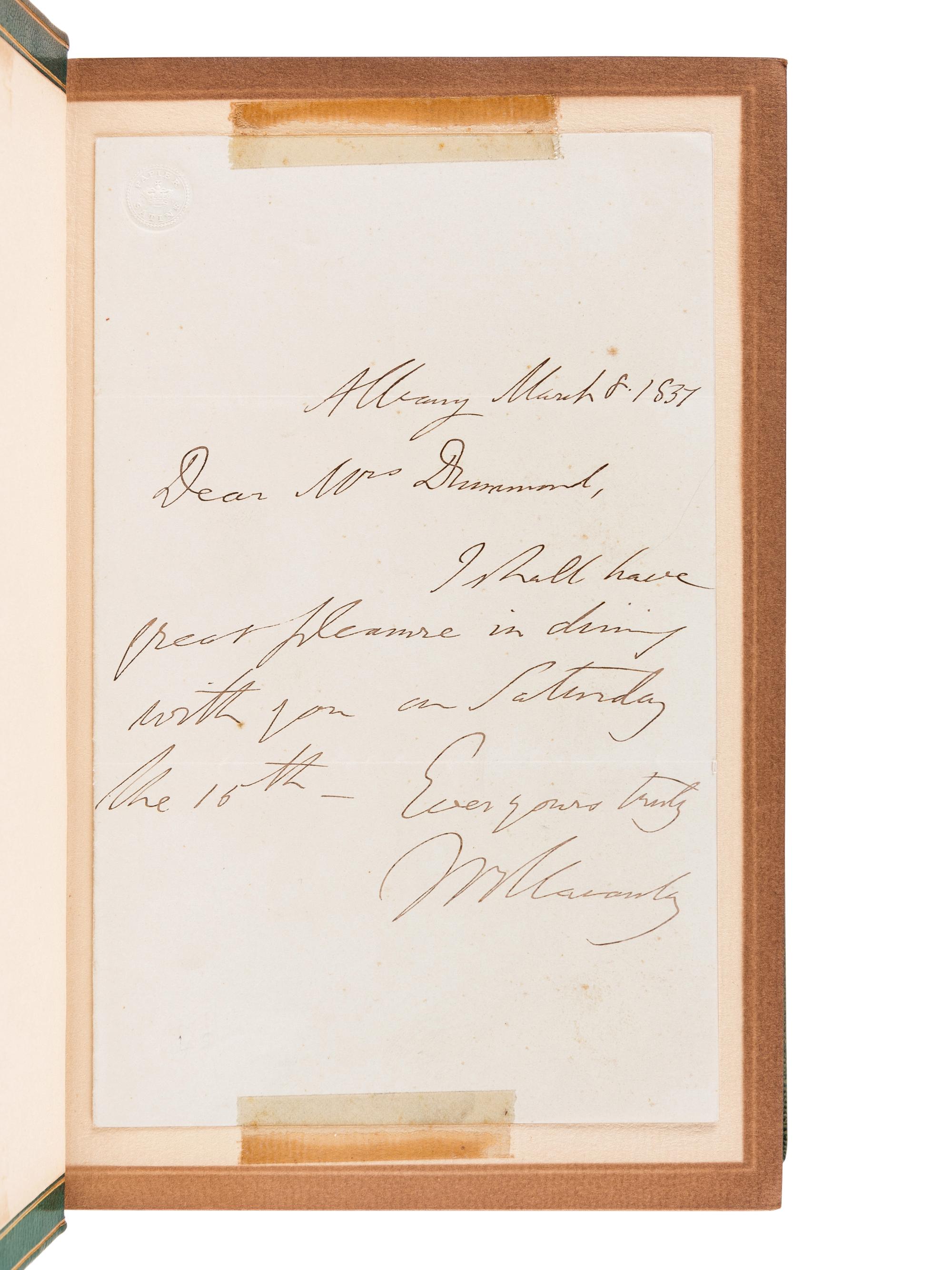 [FINE BINDINGS] -- A group of 4 works in 5 volumes in finely bound, comprising:
