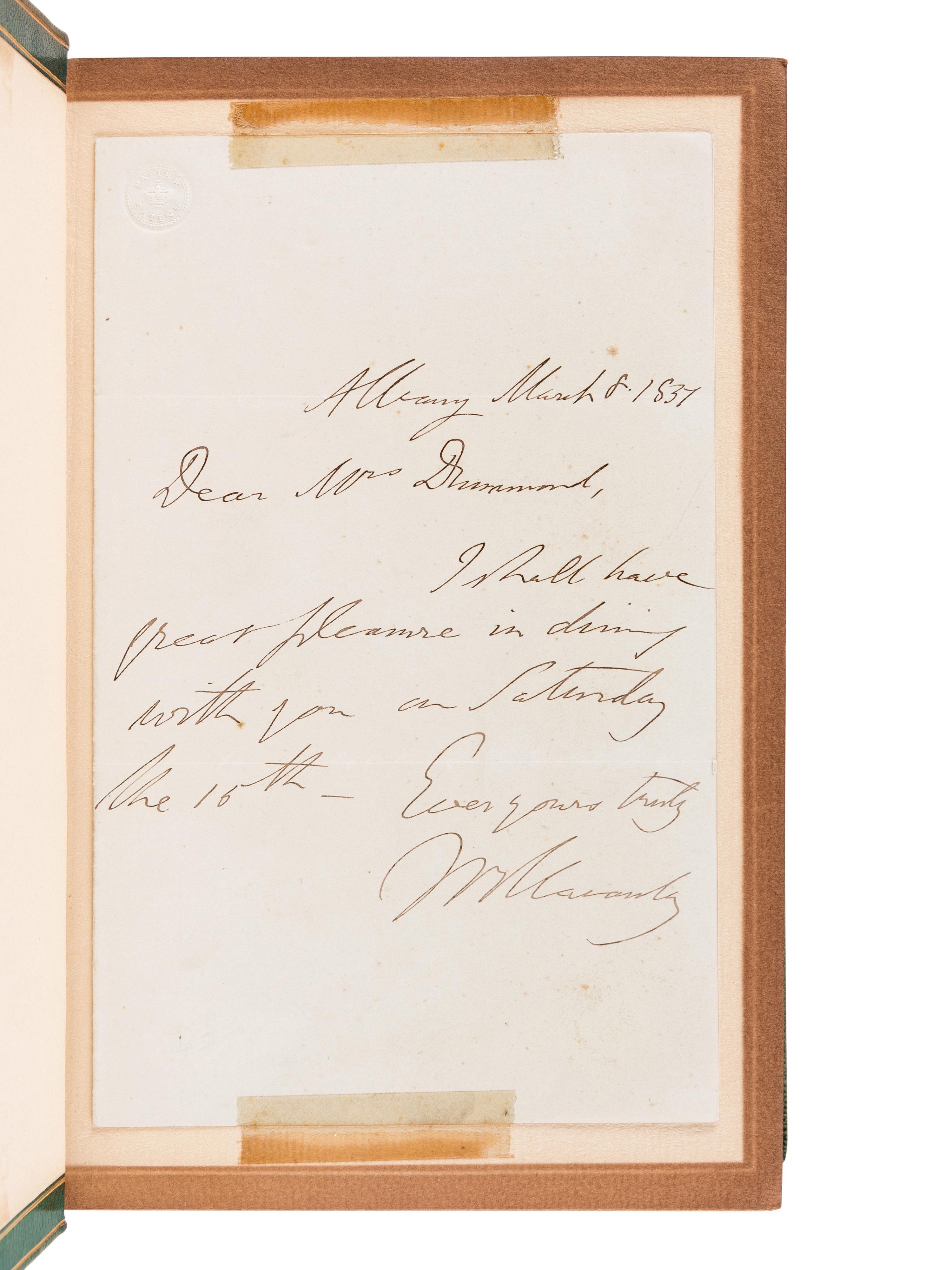 [FINE BINDINGS] -- A group of 4 works in 5 volumes in finely bound, comprising: