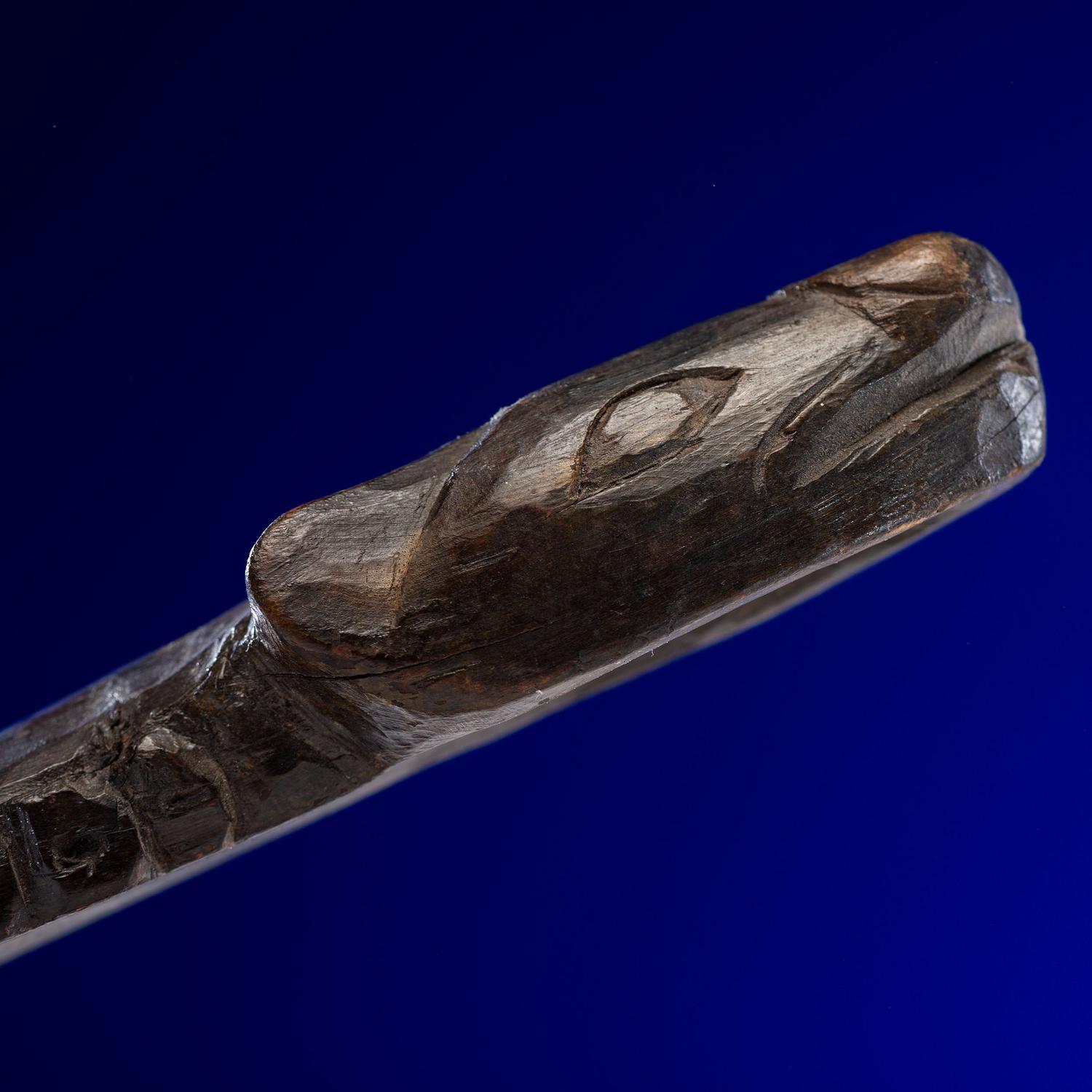 Tlingit Carved Halibut Hook