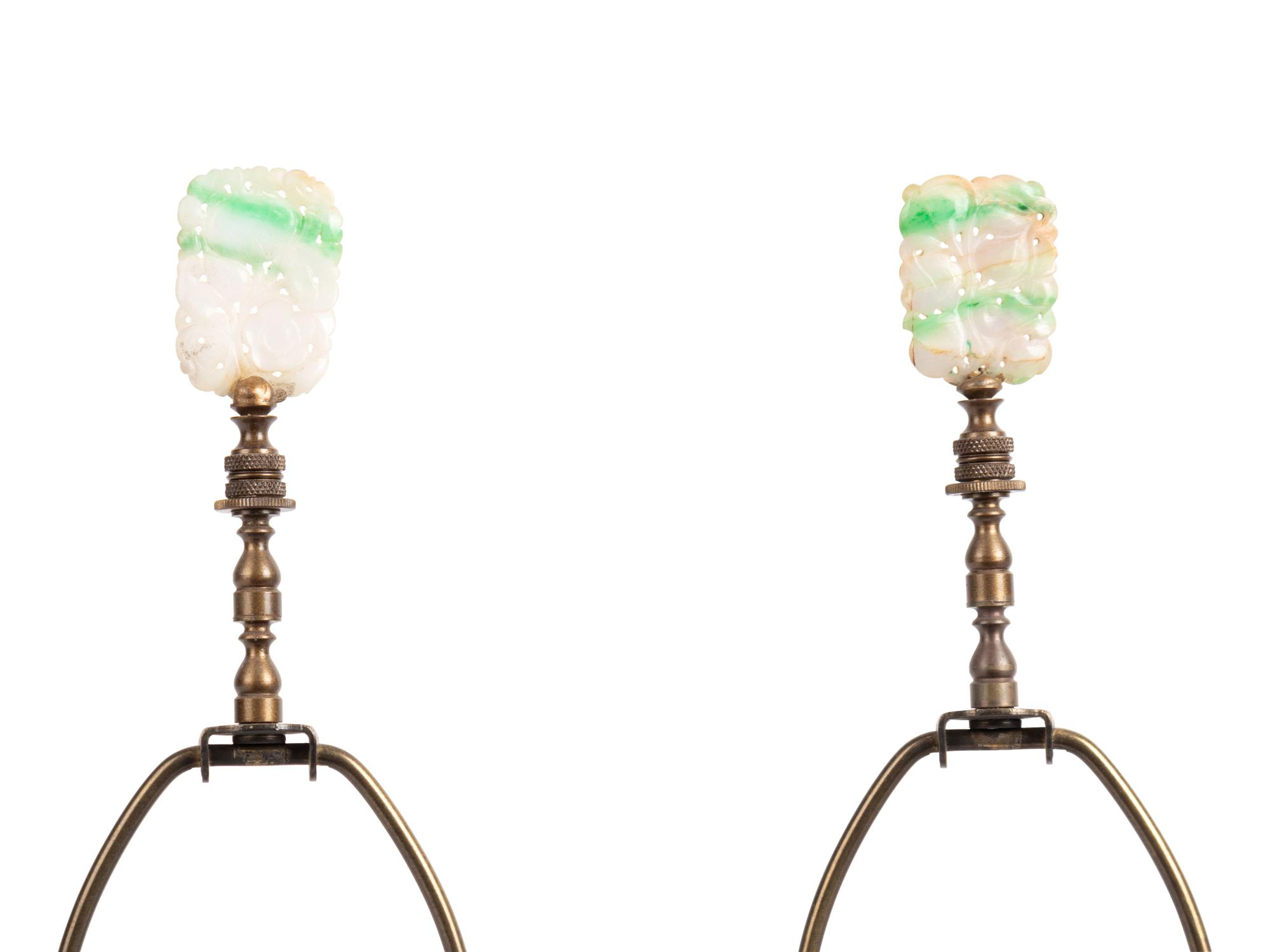 A Pair of Chinese Export Famille Verte Porcelain Vases