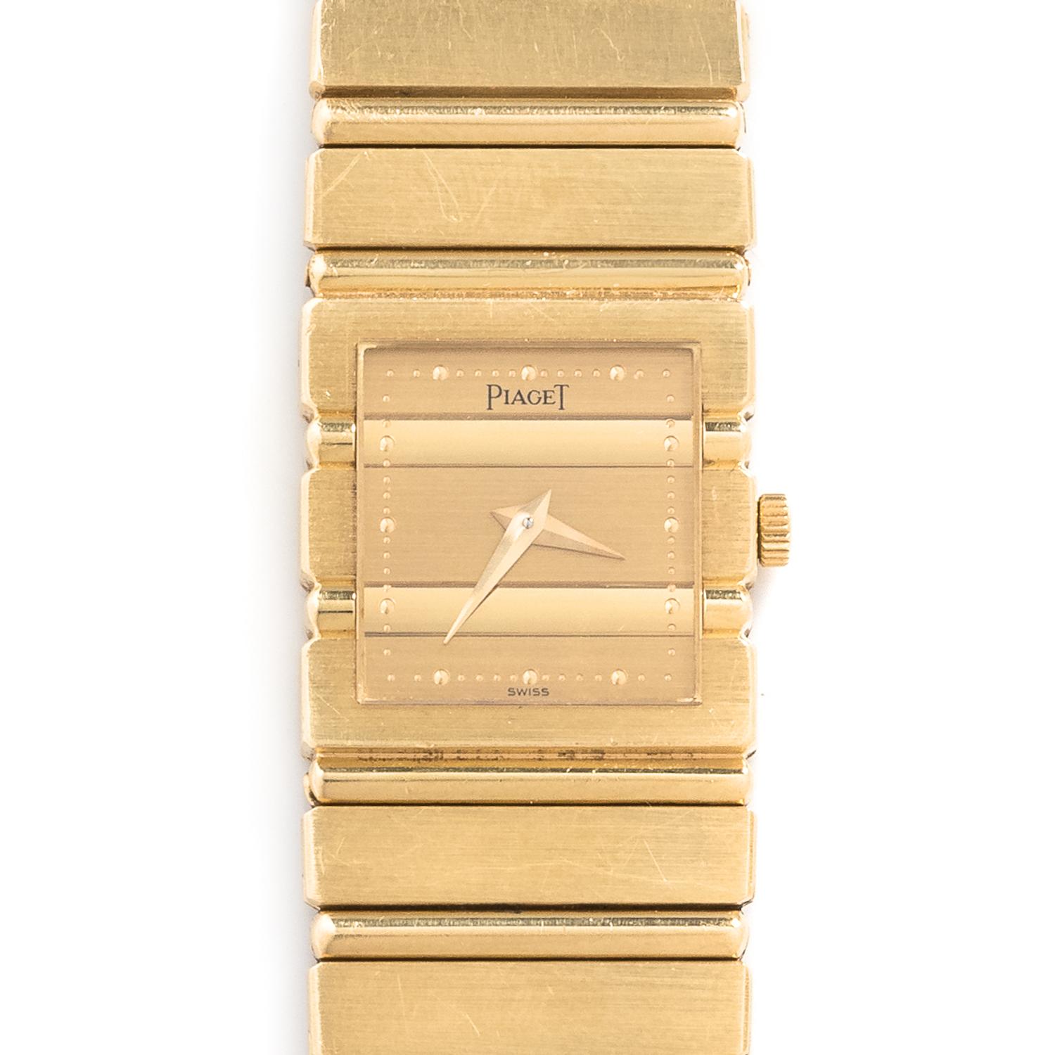 Piaget, 18K Yellow Gold Ref. 8131C701 'Polo' Wristwatch