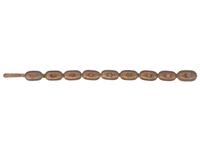 Navajo Copper Concha Belt, UITA21