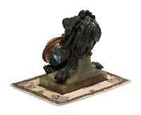 A Waltham 8-Day Paperweight Clock