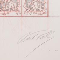 Important Entrance Doors, 2004 glass elements executed by Martin Blank