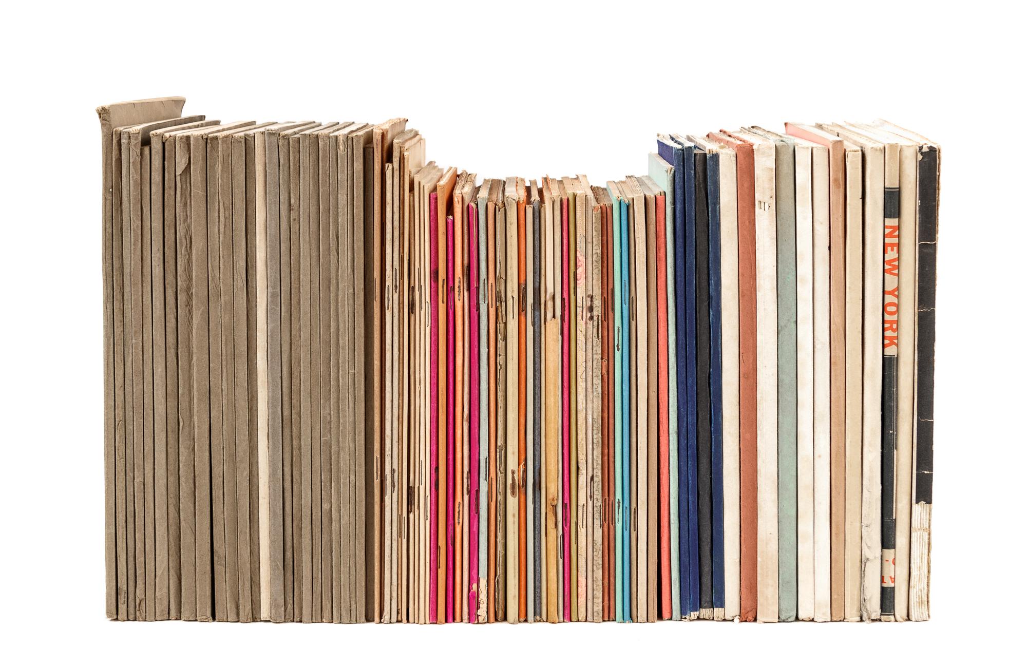 [THE LITTLE REVIEW]. ANDERSON, Margaret, editor. POUND, Ezra, editor. HEAP, Jane, editor. The Little Review . Vol. I, No. 1 through Vol. XII, No. 2. Chicago, New York, and Paris: 1914-1929.