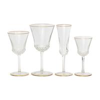 A Saint-Louis Cut Glass Stemware Service