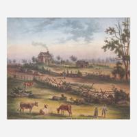 Augustus Kollner (1813-1906) "Near New Hope, Bucks Co, Pa"