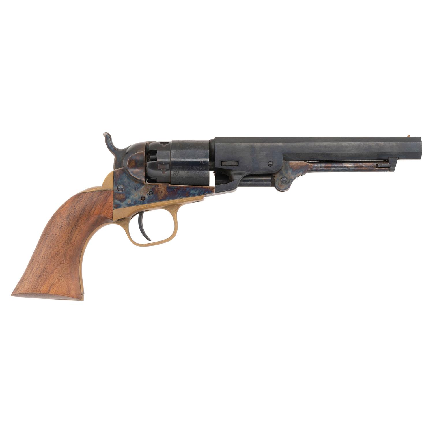 Cased Replica Colt 1862 Pocket Navy Percussion Revolver with Accessories by ASM