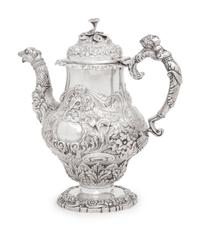 An Irish George IV Silver Coffee Pot