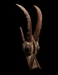 Four Mossi Wood Masks