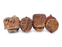A Group of Painted Folk Art Owl Carvings