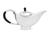 A Rare Johan Rohde for Georg Jensen Silver Teapot