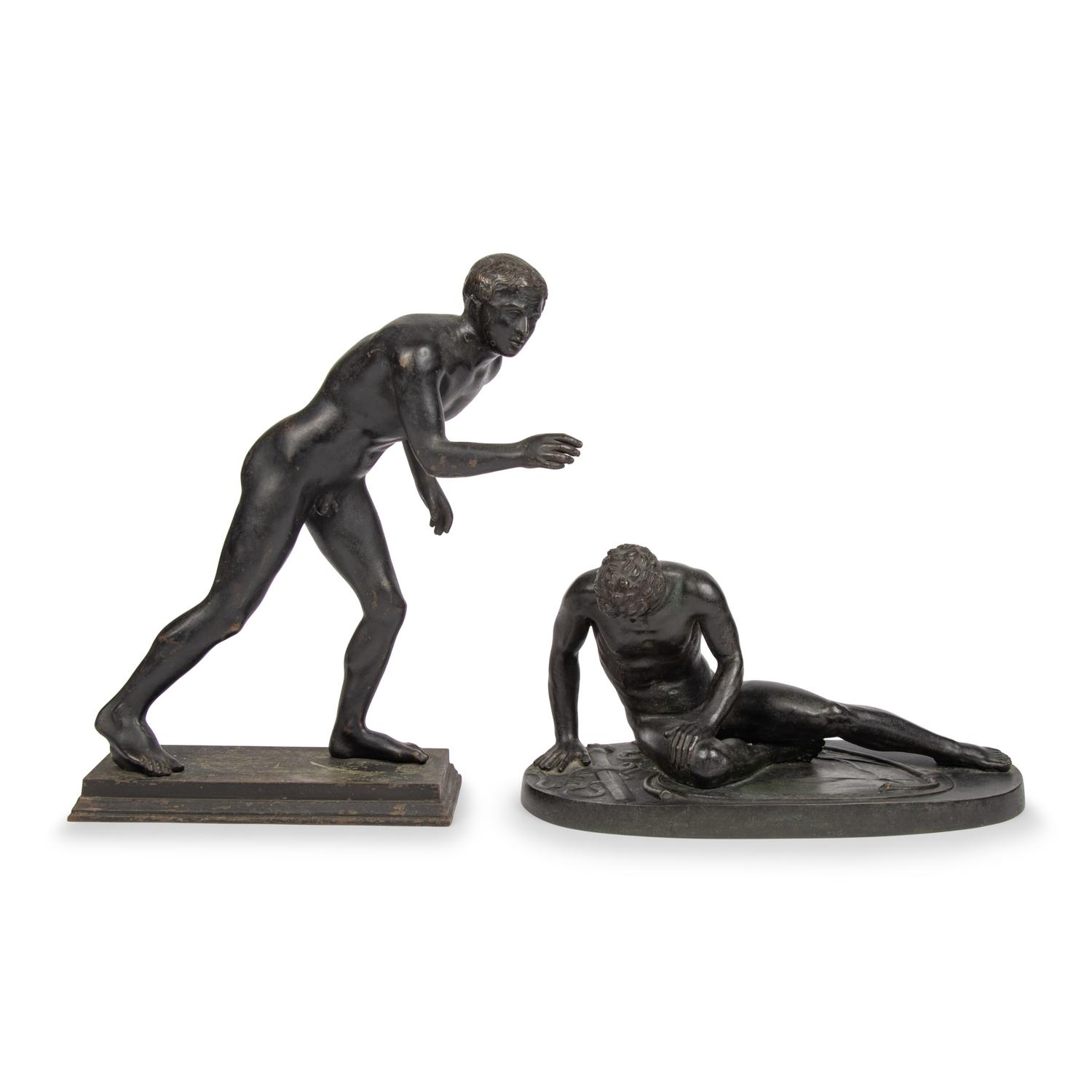 Two Grand Tour Style Figures