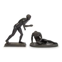 Two Grand Tour Style Figures