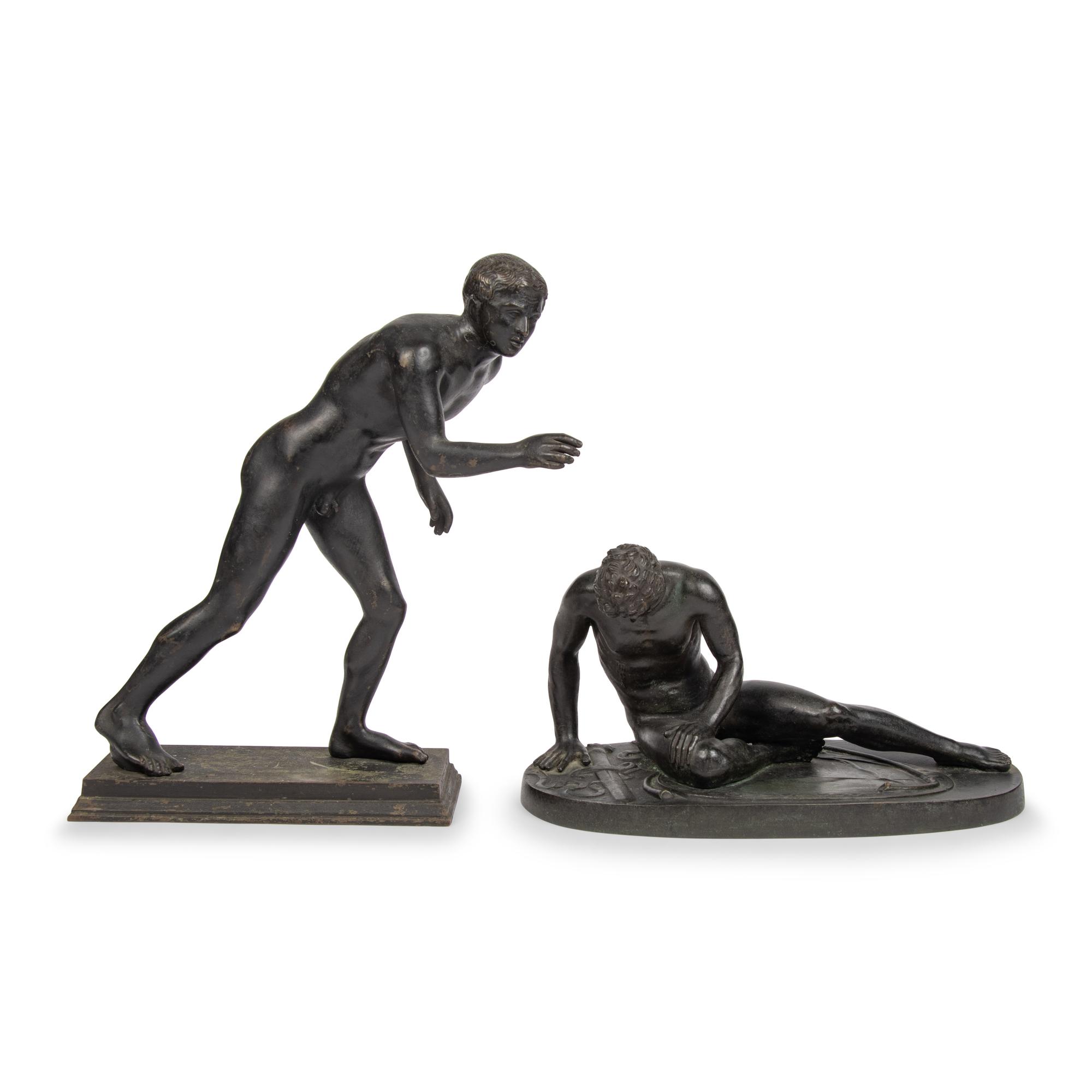Two Grand Tour Style Figures