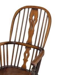 An Assembled Set of Seven Windsor Chairs