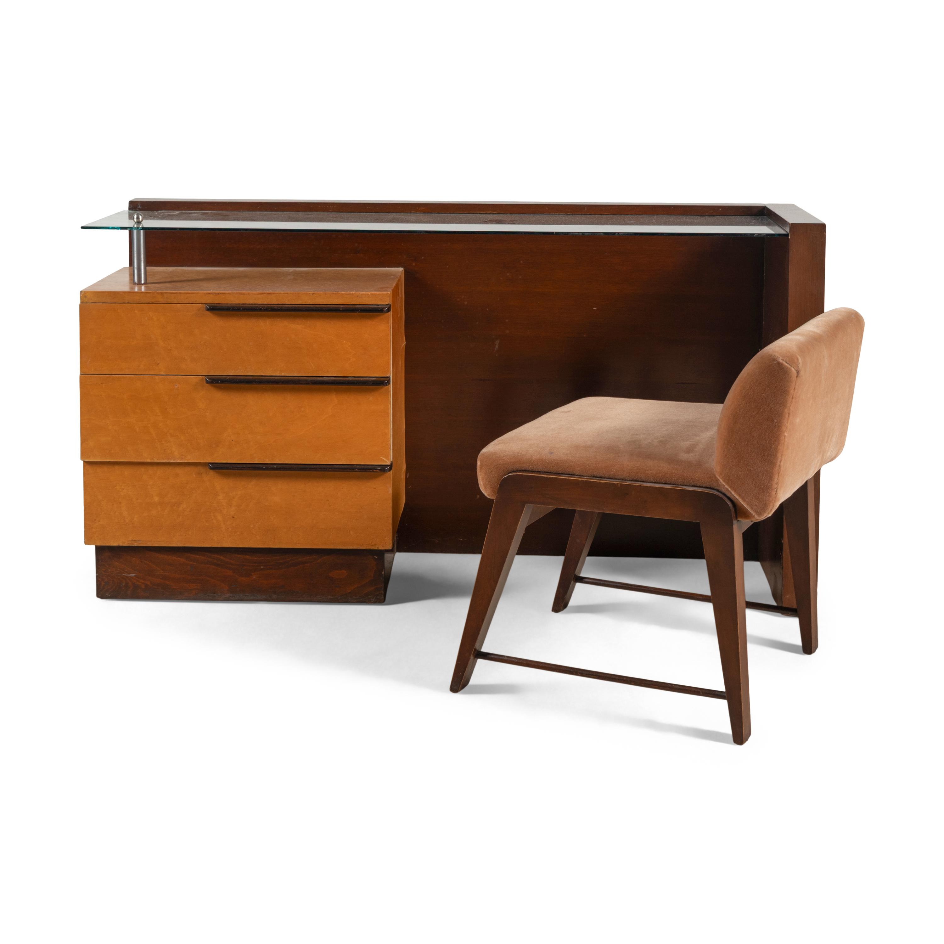 Gilbert Rohde (American, 1894-1944) — Desk and Chair for Herman Miller