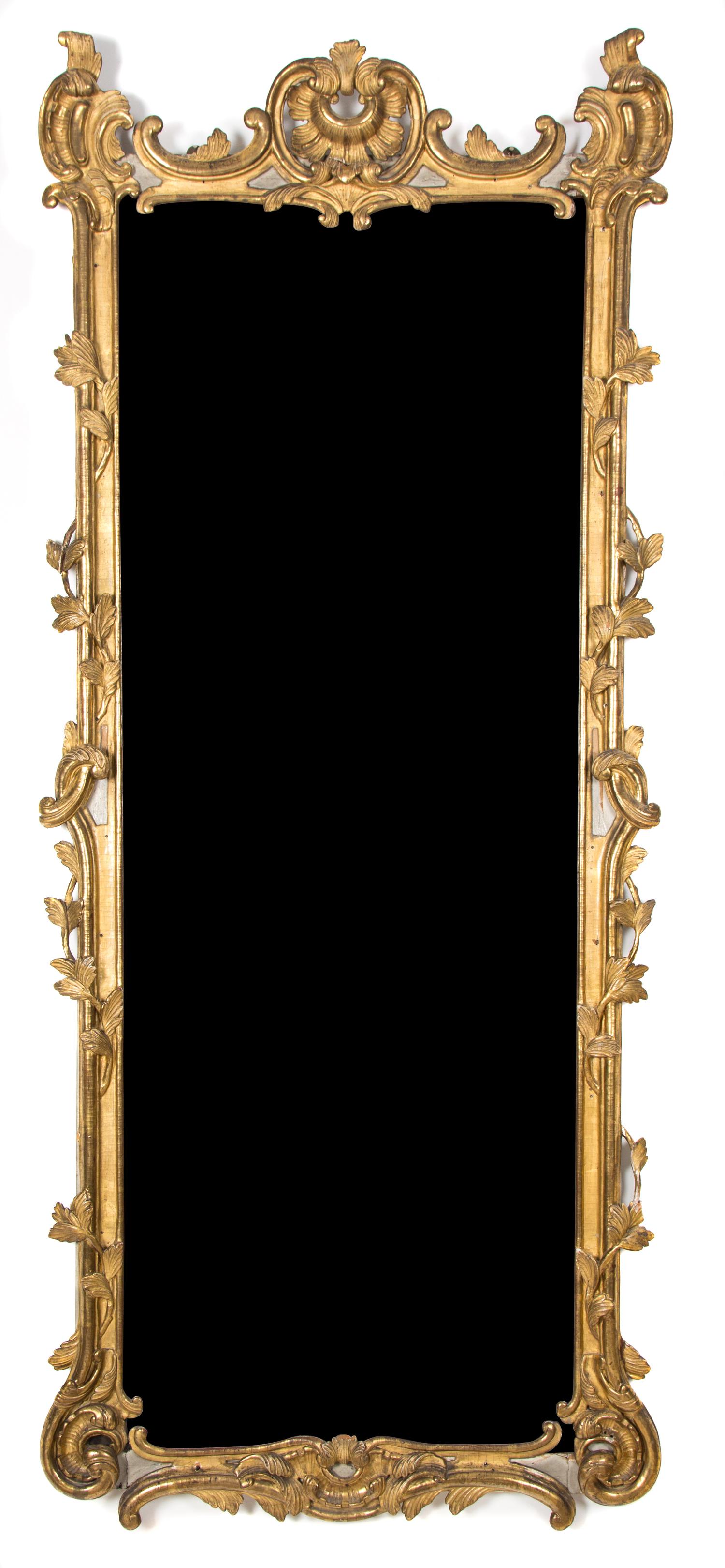 A Louis XVI Pier Mirror 70 x 29 inches. — 18TH CENTURY