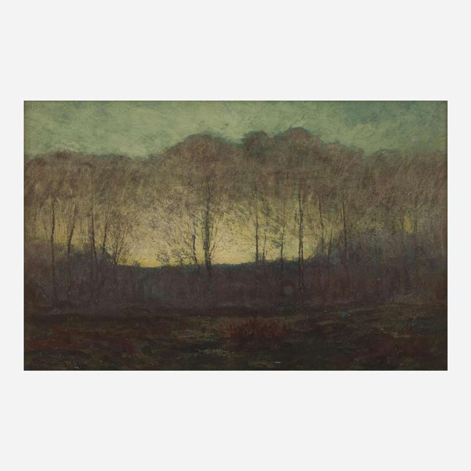 Dwight William Tryon (American, 1849-1925) Autumn Glow