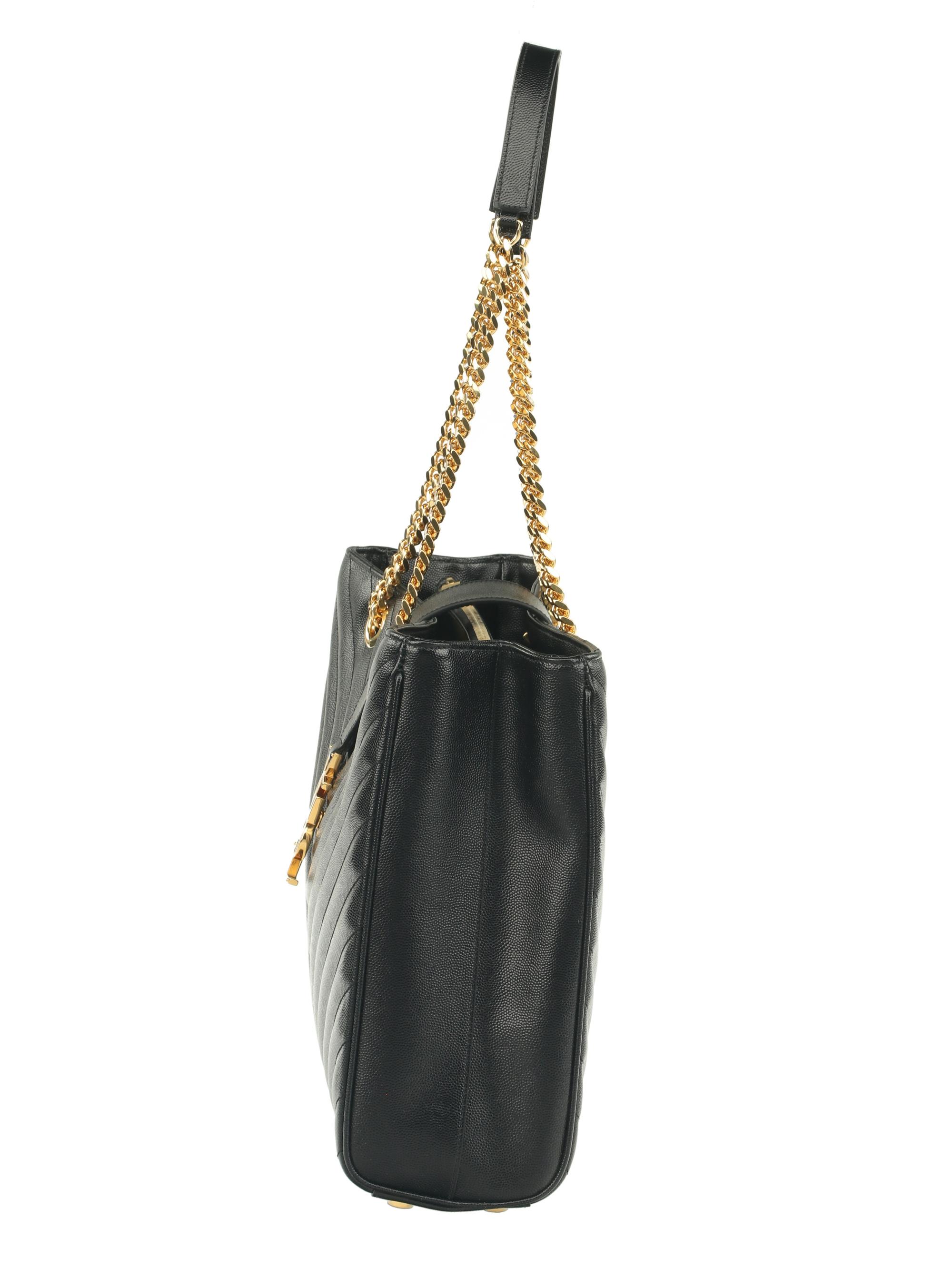 Saint Laurent Monogram Matelasse Tote