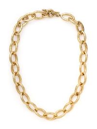 IPPOLITA, YELLOW GOLD 'GLAMAZON MINI BASTILLE' NECKLACE