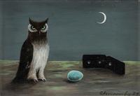 Owl and Dominoes
