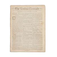 [Washington, George] Announcing the Inauguration of George Washington as the First President of the United States