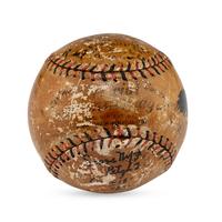A 1921 Pittsburgh Pirates and Others Signed Autograph Baseball (Beckett Authentication Services)