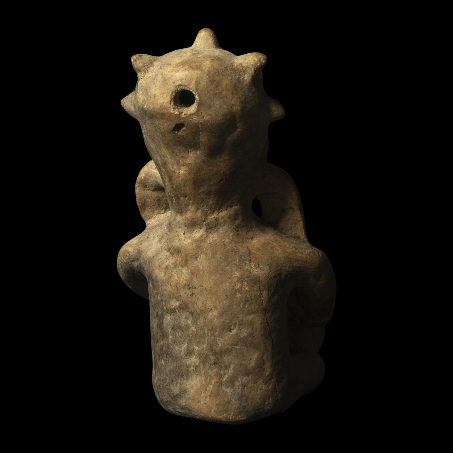 A Jamacoaque Terracotta Figure