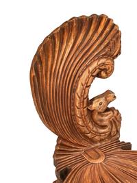 A Pair of Venetian "Grotto" Style Side Chairs