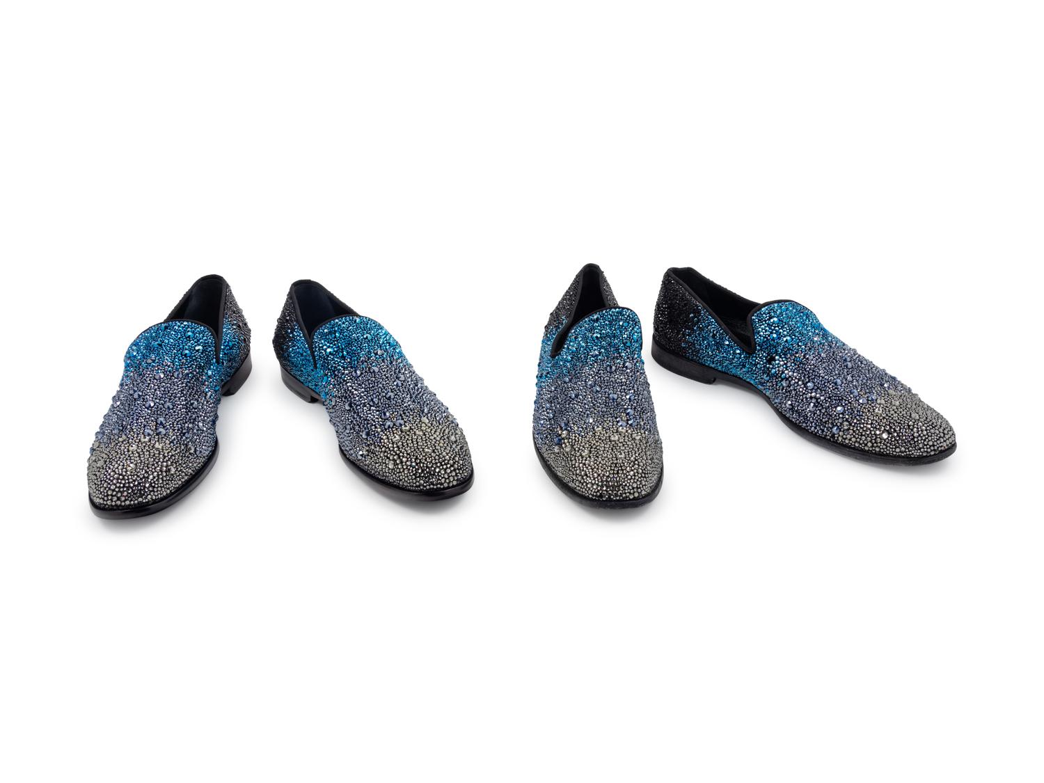 Three Men's Designer Dress Shoes; One Louboutin, Two Jimmy Choo, c. 2017 — BNY 255, 276