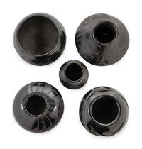 Five Blackware Pottery Vessels