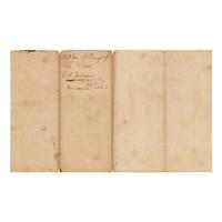 DOUGLAS, Stephen Arnold (1813-1861). A group of 14 documents and letters relating to Douglas's legal and political career, ca 1834-1857, comprising: