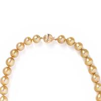 CULTURED GOLDEN SOUTH SEA PEARL NECKLACE
