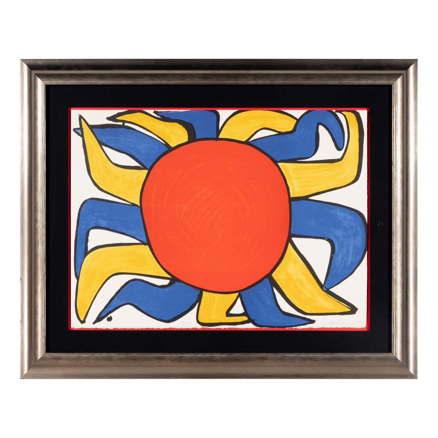 Alexander Calder (American, 1898-1976) — Frontispiece (from Our Unfinished Revolution) , 1975
