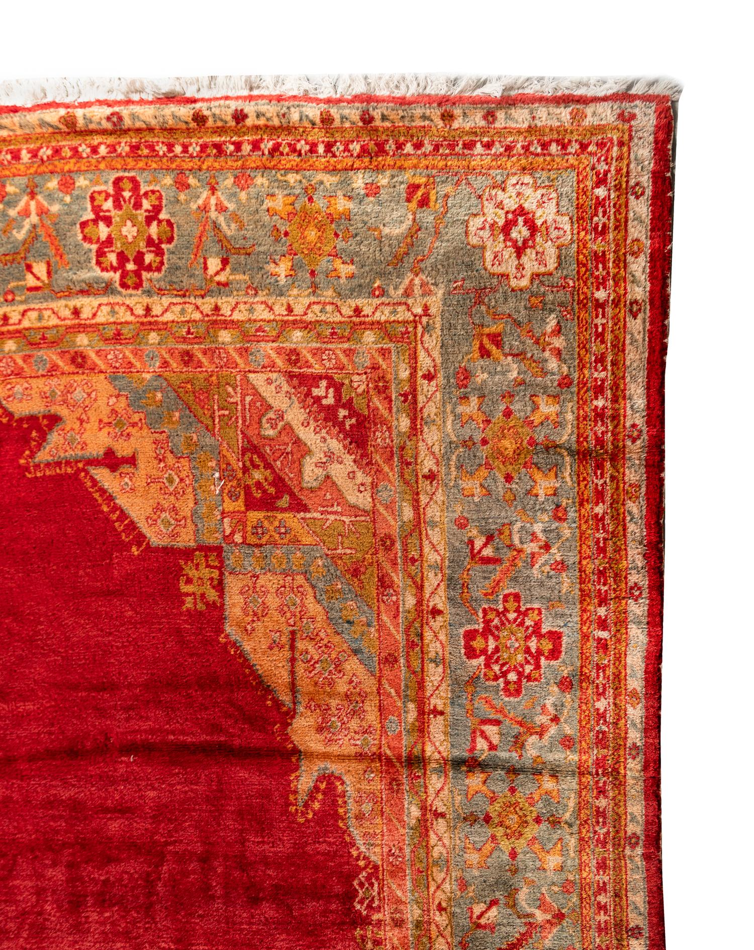 An Oushak Rug