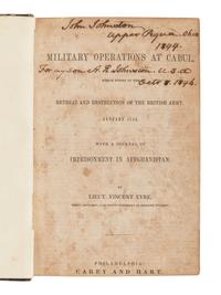 [JOHNSTON, John (1775-1861), his copies]. Early Indian Affairs and Ohio Valley sammelbands and books of Indian Agent John Johnston.