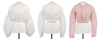 Three Cotton Women's Blouses, 1860s