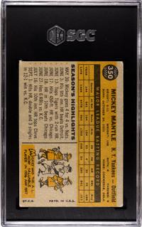 A Complete Set of 1960 Topps Baseball Cards Including SGC Graded Key Cards (572/572),
