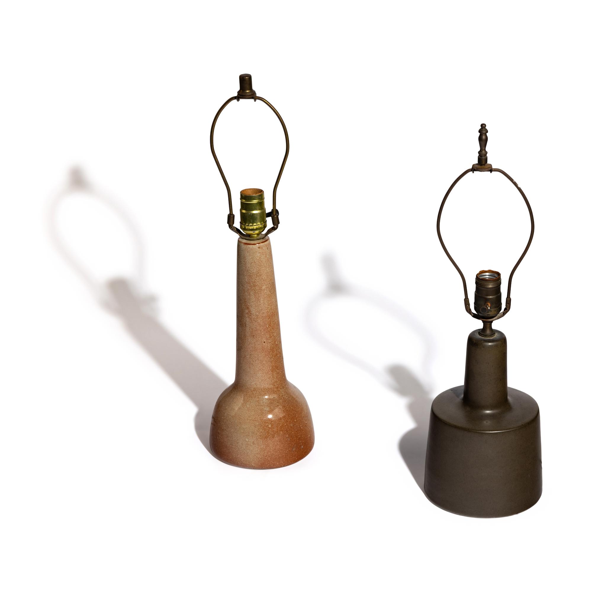 Two table lamps for Marshall Studios