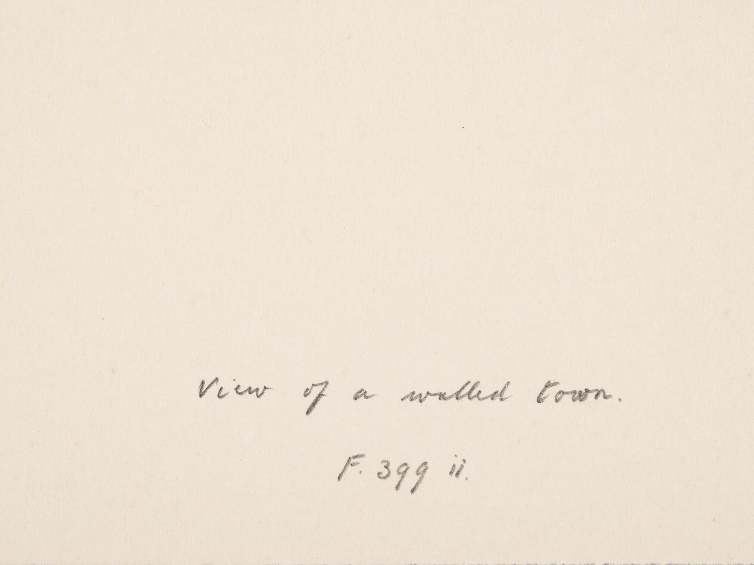 A group of five prints ( The Brewery by a Frozen Canal; The Repast Under the Tent; The Village Gateway; Untitled (Archway Over the Road); Untitled (View of a Walled Town) )