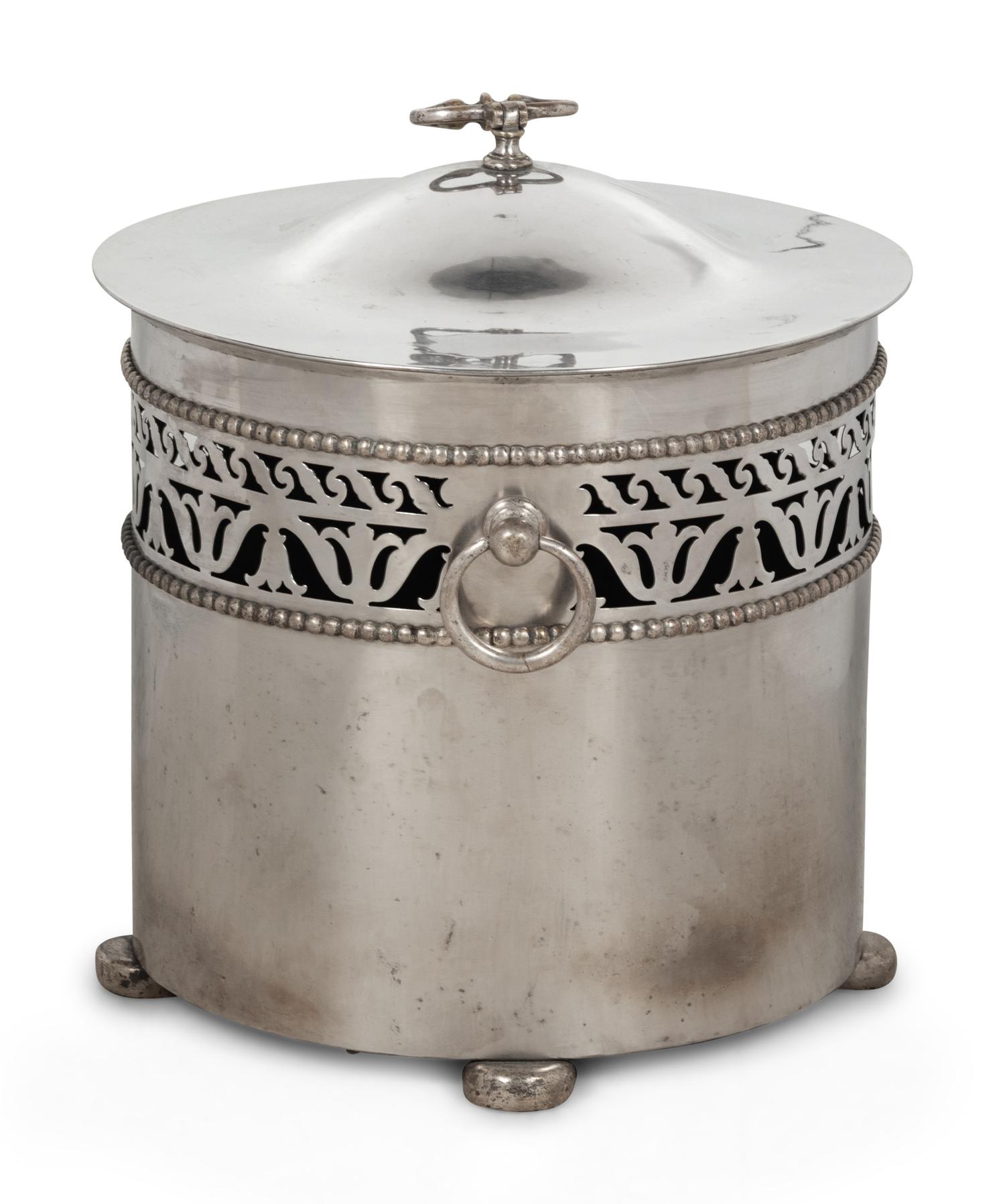 An English Steel Coal Hod