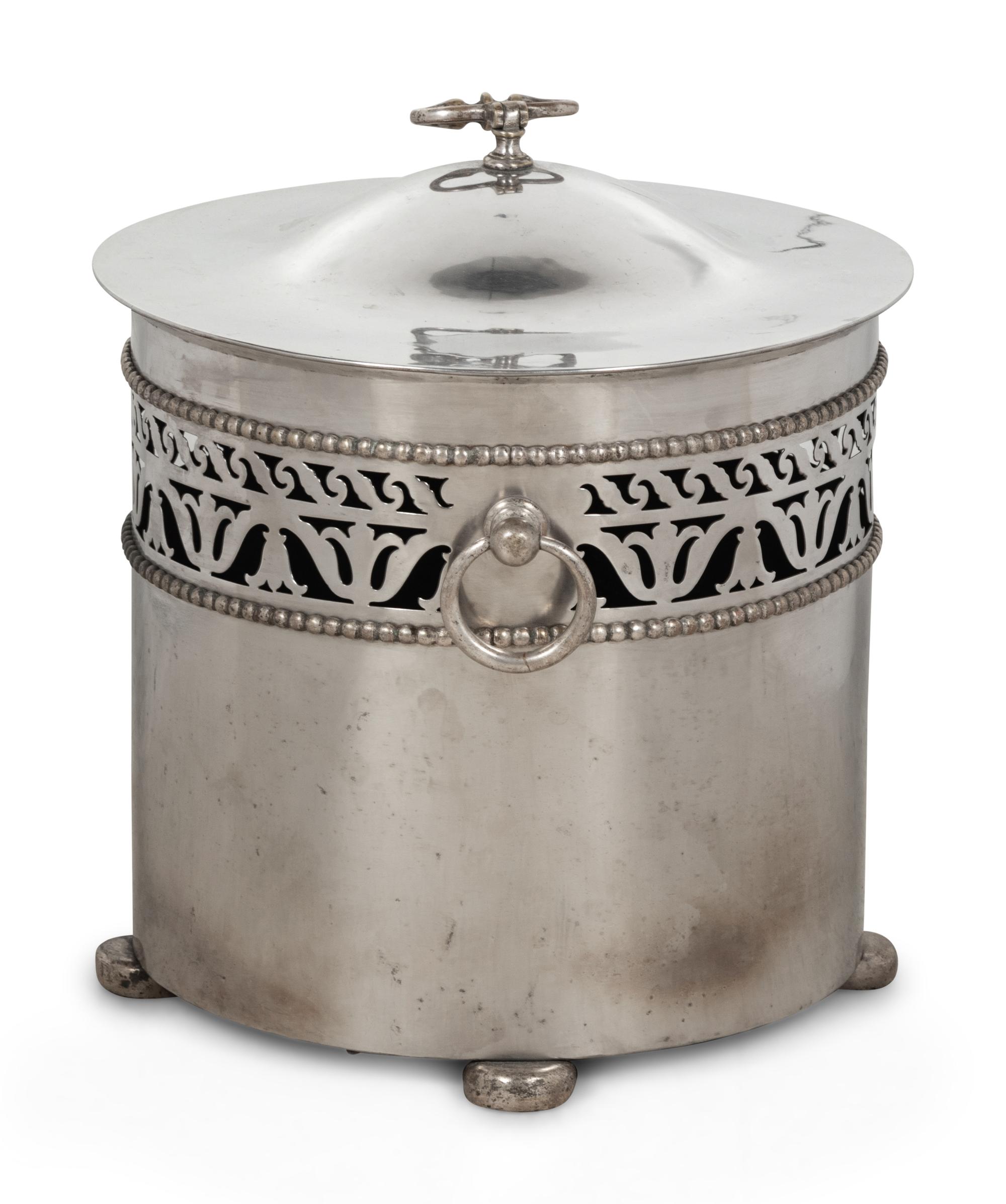 An English Steel Coal Hod